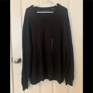 NWT Perry Ellis V-Neck Long Sleeves Sweater Size 2XL